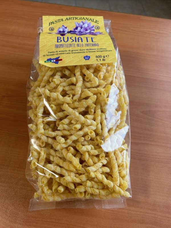 Pasta Busiate allo Zafferano